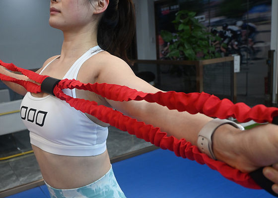 8-word pulling rope for arms, shoulders, back, chest muscle training