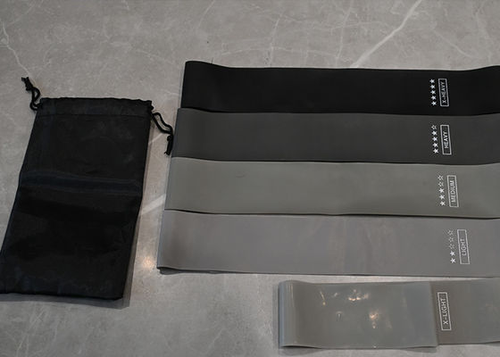 Maximize your workout potential with 5Pcs Non-Slip Gradient Color Resistance Bands