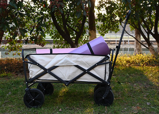 Beach wagon, Sand cart, Folding beach cart Large Capacity Collapsible Foldable Wagon