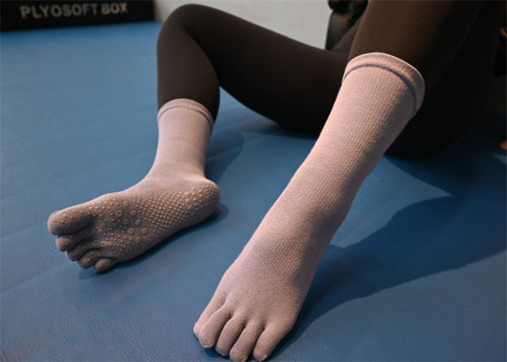 100% Cotton Yoga Footwear With Grip Available In Multiple Colors Sizes S-XL