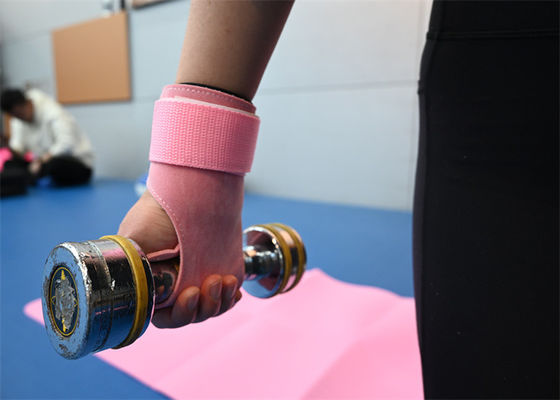 ODM Gym Wrist Wraps Pink Green Wrist Wraps For Weight Lifting