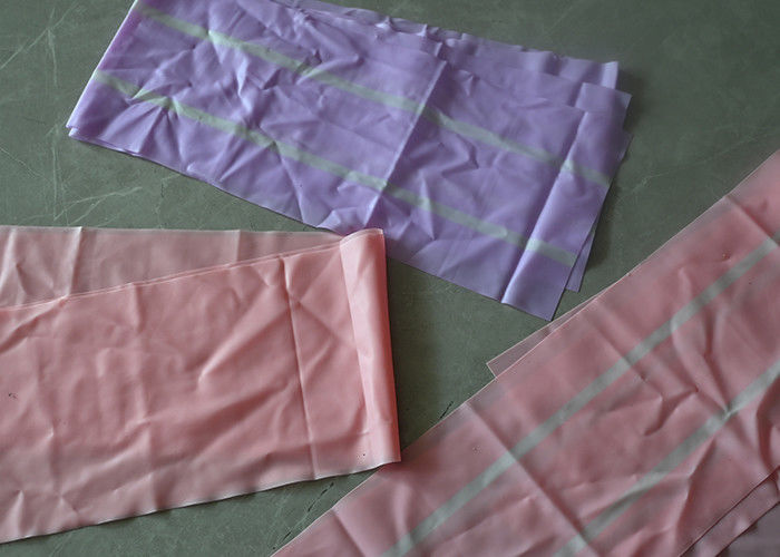 Dual-Color Non-Latex Elastic Exercise Bands for Physical Therapy