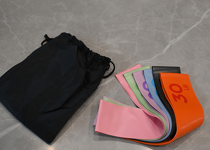 6-Piece Fabric Resistance Bands: Ideal for physical therapy and pull-up exercises